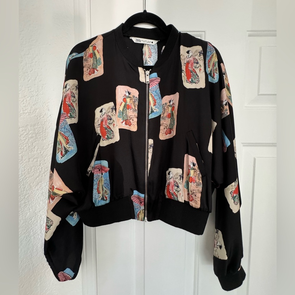 Zara bomber jacket